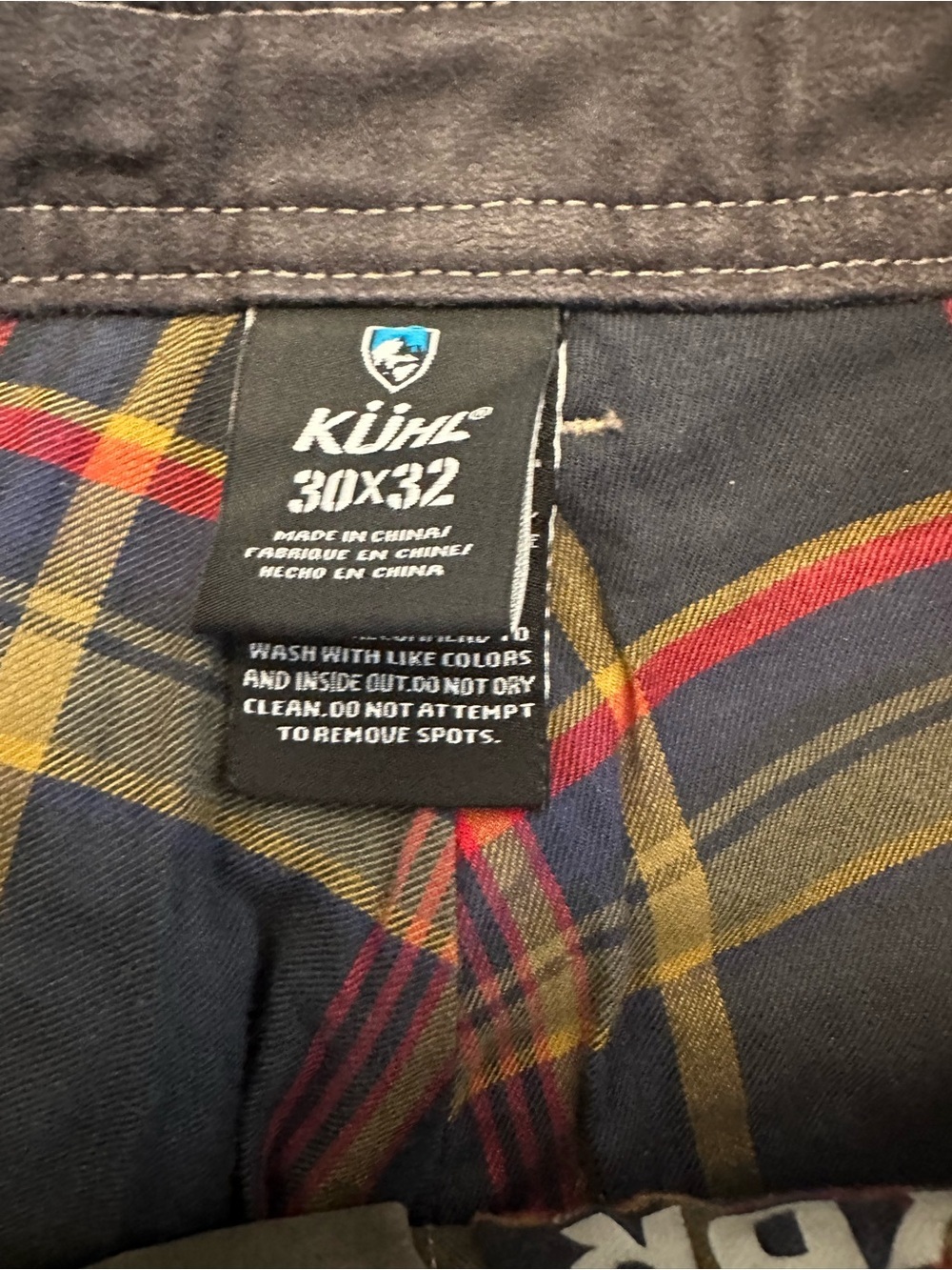 Kuhl Hot Ryder Flannel Lined Work Pants Men’s 30x32 Relaxed Fit Forged Iron - Picture 9 of 10
